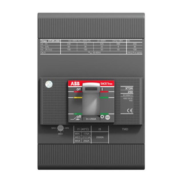Circuit Breaker 3Ρ TMD 45475 XT3N250R125