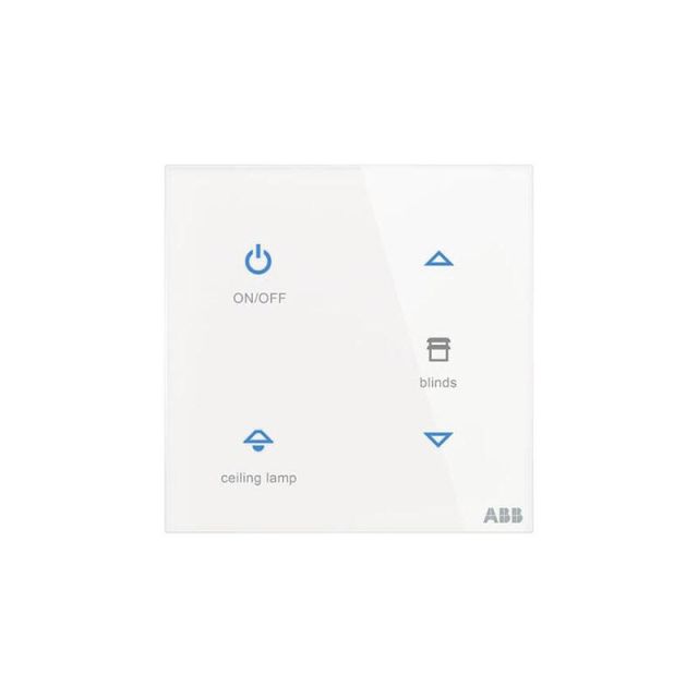 Recessed Touch Switch KNX with 4 Control Buttons Bus Coupler TB-U4.4.1-C6 4F 86x86mm FM 700598