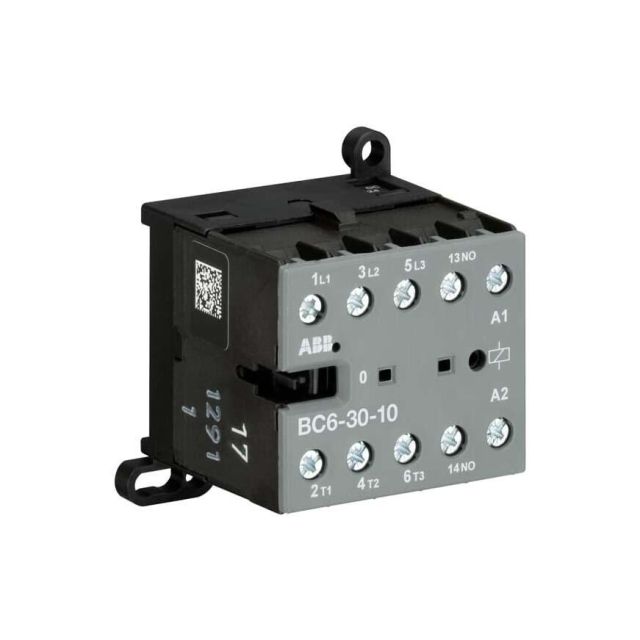 Mini contactor 3P 4kW 9A 1NO 24V DC BC6-30-10-01  -  10410