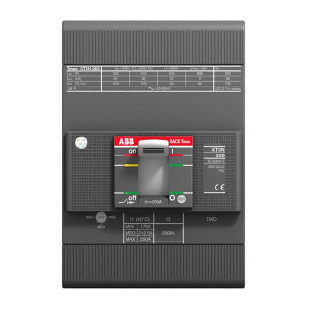 Circuit Breaker 3P FF XT3S250R63 TMD 45486