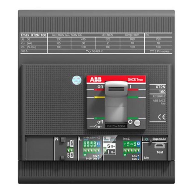 Circuit Breaker 4P Ekip LS/L  XT2S160R100 45597