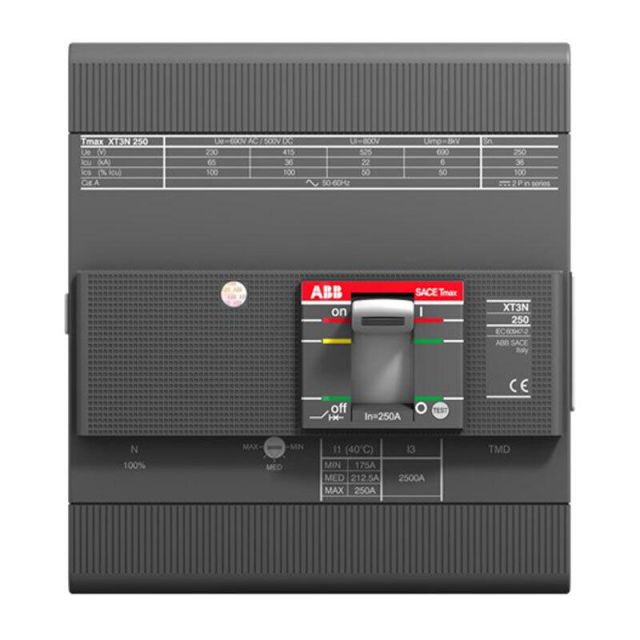 Circuit Breaker 4P FF XT3S250R160 TMD N=50% 45565