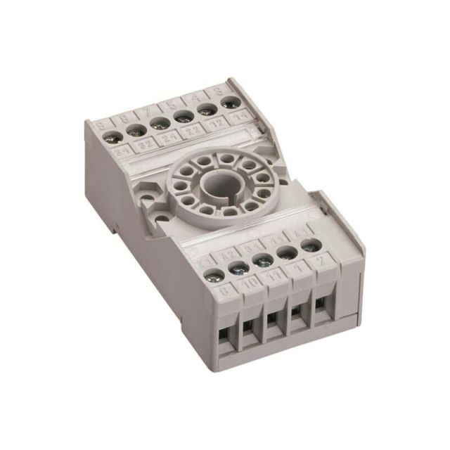 Relay Base 8P CR-U2SM For CR-U 2 c-o,Without Element 28605