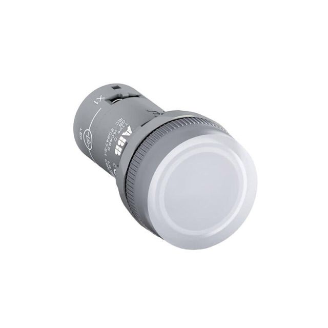 Single Lamp White Indicator LED 230VAC CL2-523C  78808