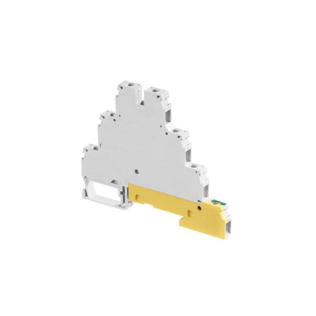 Terminal Block with Ground D4/6.T3.P Gray 703446