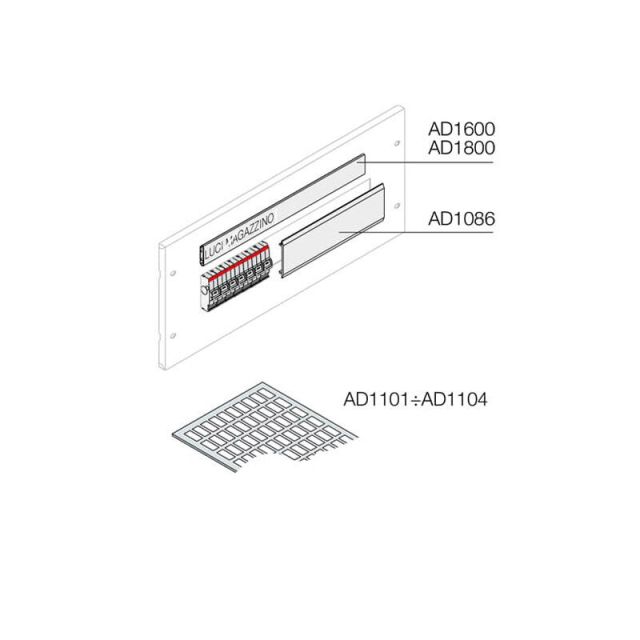 Label Cases 36 Modules AD1800 No20 40303
