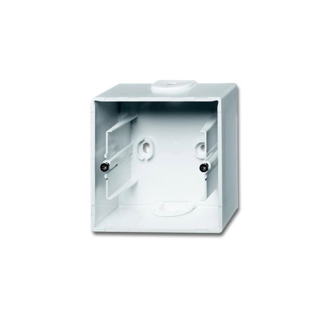 Βasic55 Κουτί Επίτοιχο 1 Θέσης Λευκό 1701-94 74427