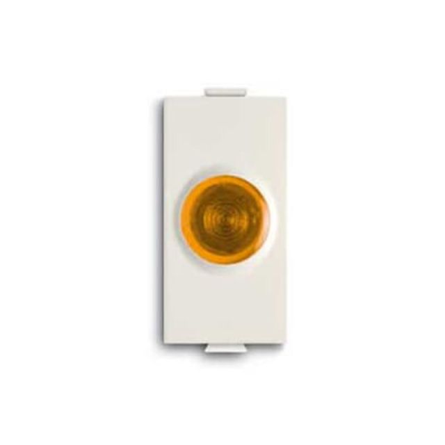 Chiara White Indicator Light Led Orange 72081