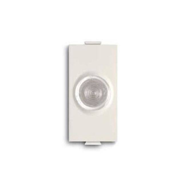 Chiara White Indicator Light Led White 1 Gang 72082
