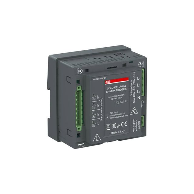 Network Analyzer M4M 2X Modbus PQ1+RTS 708263