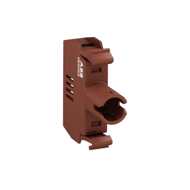 Lamp Block P9PDNV0  Modular MetaL Brown-Illuminated Front Mounting 380V 718384