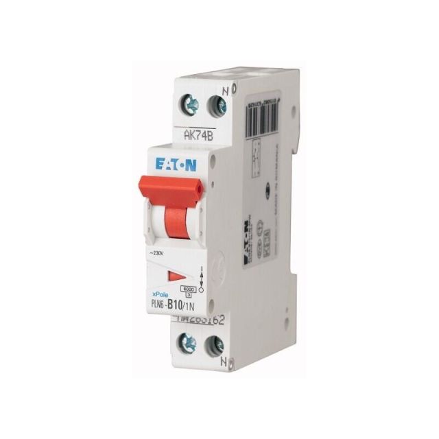 Miniature Circuit Breaker PLS6 1-Pole kAι N 10A 6kA C