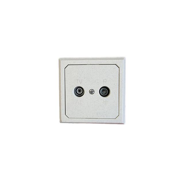 Synthesis Socket TV-RD Terminal Granite Beige 066.00.06.07