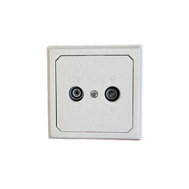 TV-RD Socket 2-7 Granite Beige 067.00.05.07