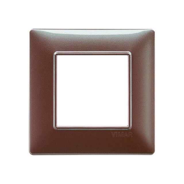 S.Plan Frame 2 Modules Iridescent Brown 14642.23