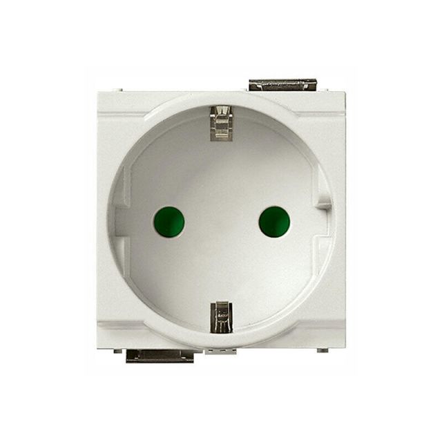 Socket 2P+E 16A Gray 17038 -