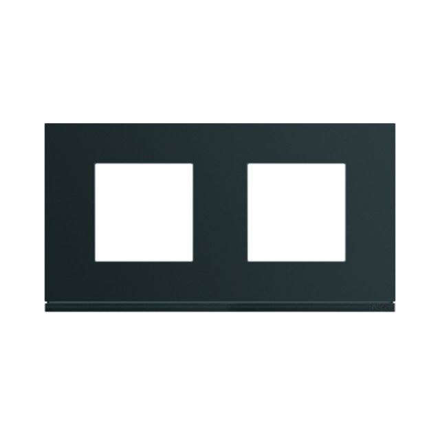 Gallery Horizontal Frame 2 Gangs Black Night WXP0212