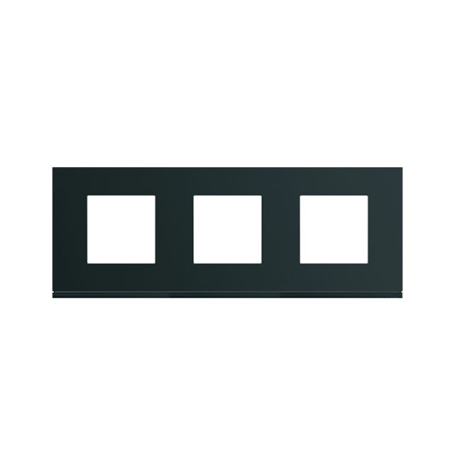 Gallery Horizontal Frame 3 Gangs Black Night WXP0213