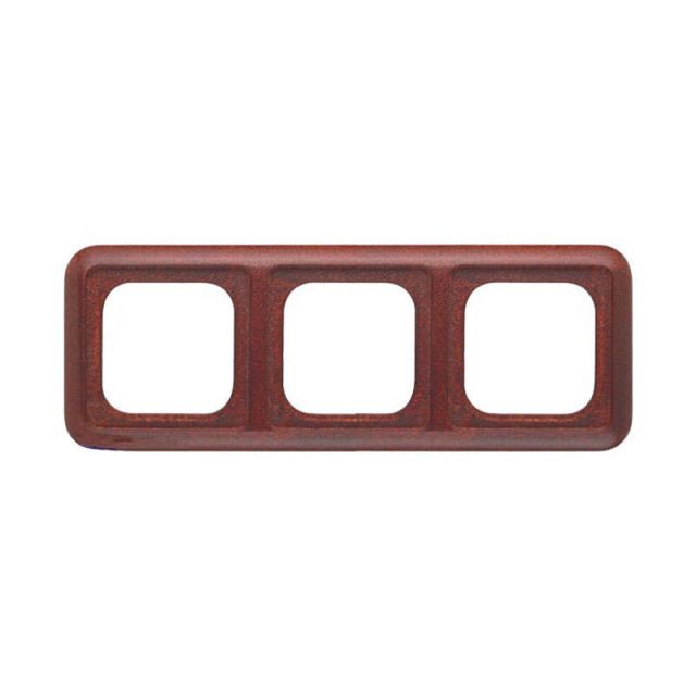 Delta Frame 3 Gangs Maple Red 5TG1623