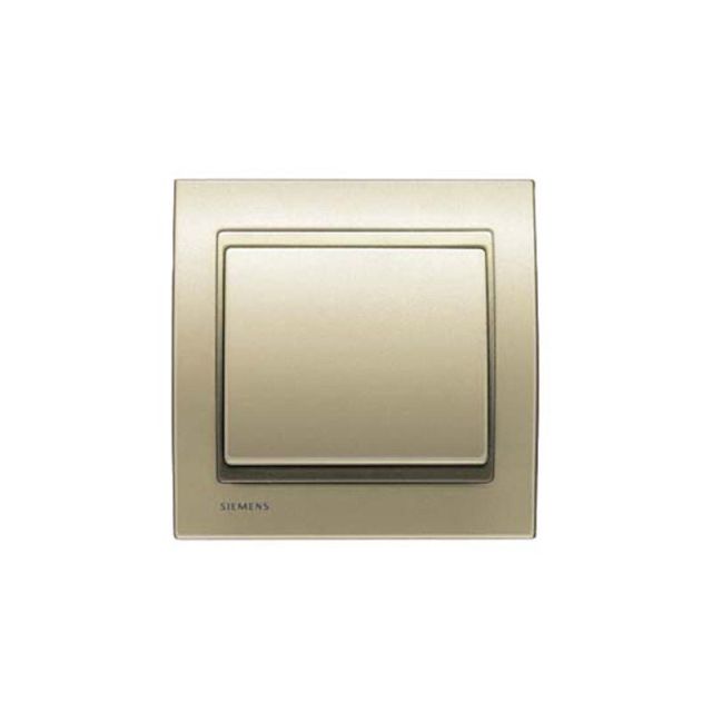 Cover Plat Double Vertical Malt Gold Mega Delta
