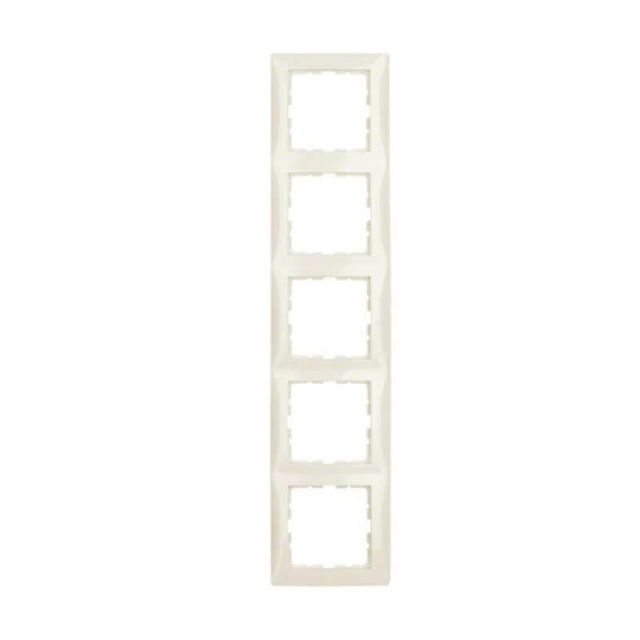 Berker R.Classic Frame 5 Gangs Olyster White 10158982