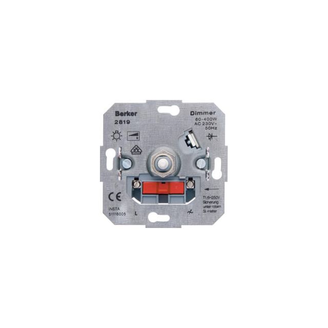 Berker S.1 Rotary Dimmer Mechanism 400W 281901