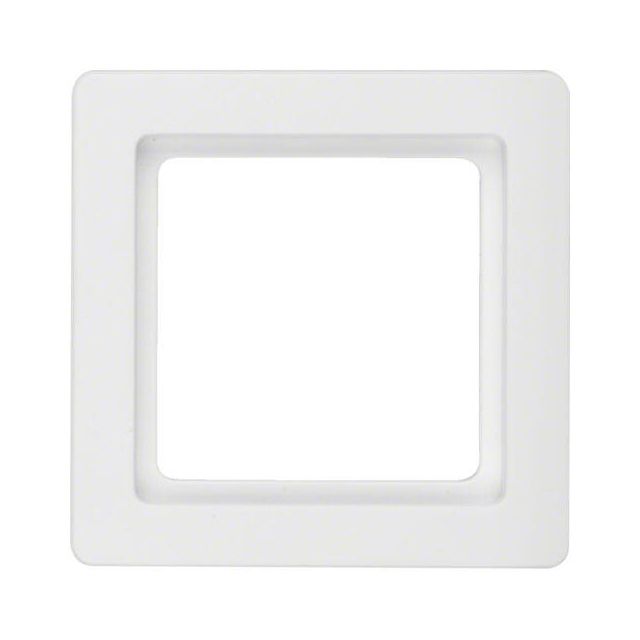 Berker Q.1 Frame 1 Gang Pure White 10116089