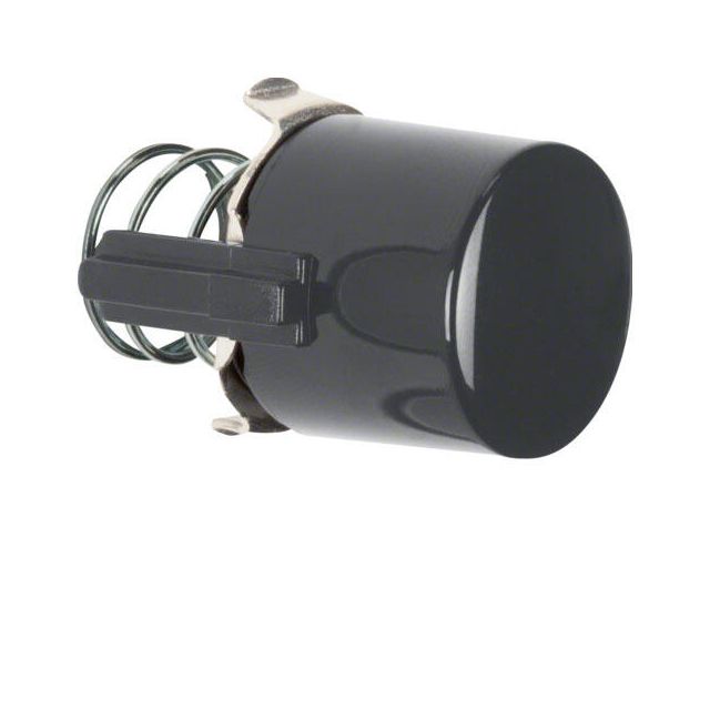 Berker R.Classic Push Button Plate Black Brown 122501