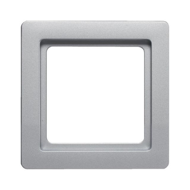 Berker Q.1 Frame 1 Gang White Aluminium 10116084