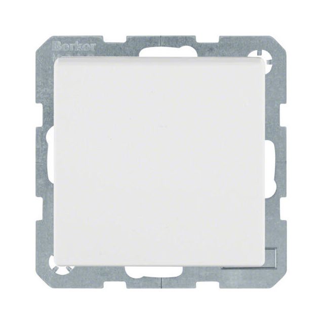 Berker S.1 Πρίζα Σούκο Ασφαλείας με Καπάκι Pure White 47241909