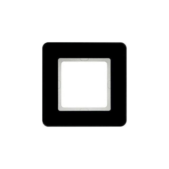 Πλαίσιο Μονό Γυαλί Μαύρο 10116076 Berker Q.7