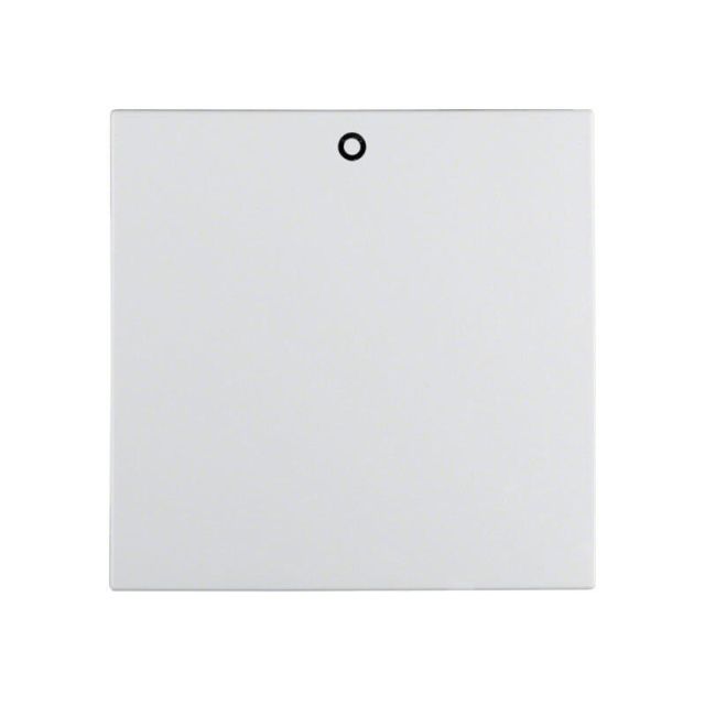Berker S.1 / B.3 / B.7 Bipolar Switch Plate Pure White 16221909
