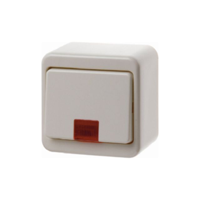 Berker Επίτοιχο Μπουτόν Φωτεινό Μπεζ 50069940