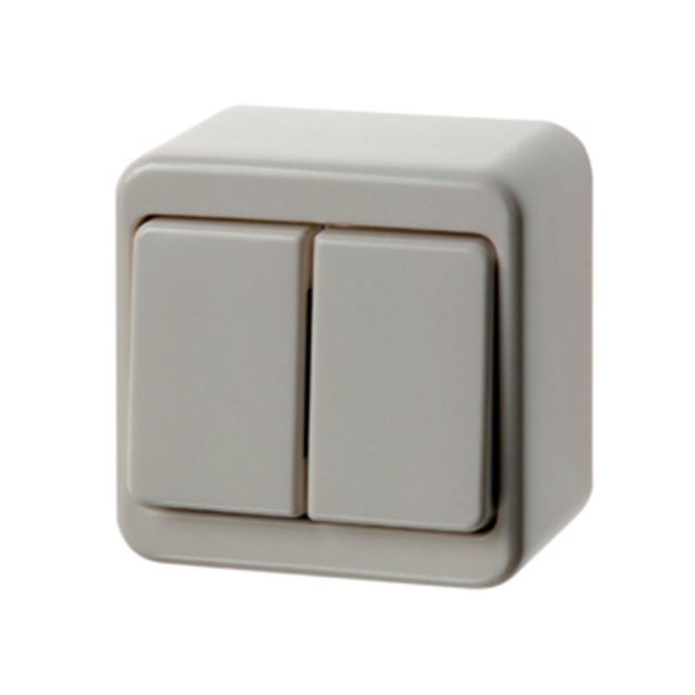 Berker Επίτοιχος Διακόπτης Κομμυτατέρ Μπεζ 61300540