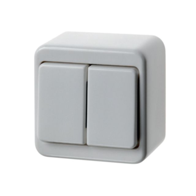 Berker Wall-In Switch 2P White 61300549