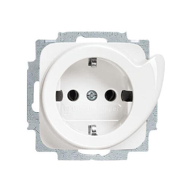 Zenit 2P+E Socket White 20EUC DR2 10083