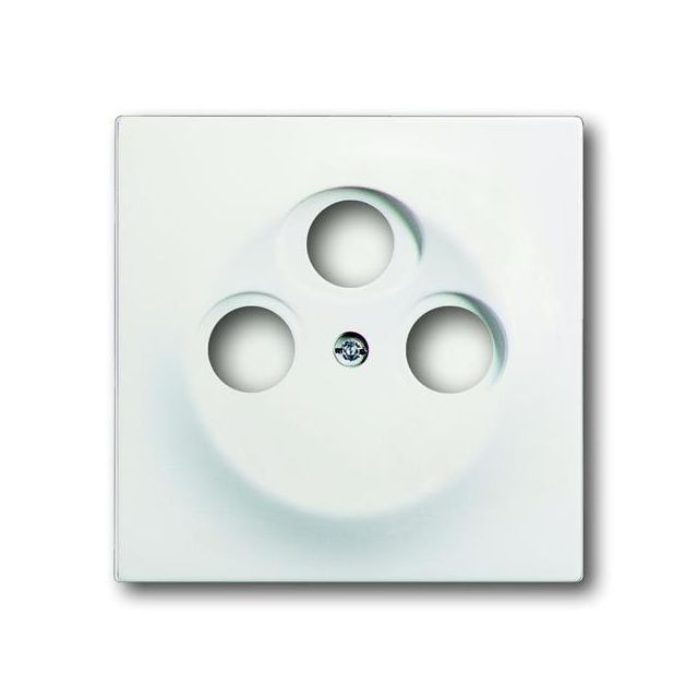Impuls TV/RD/SAT Plate White 1743-03-774 46096