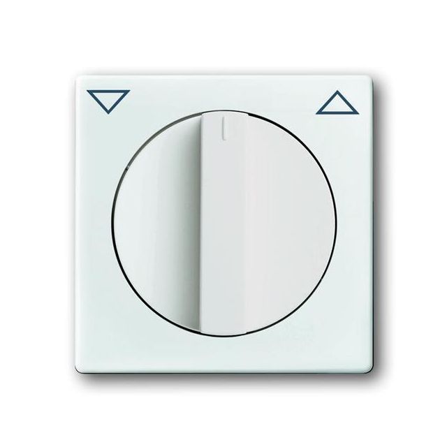 Rotary Blinds Switch Plate White 1740-84 20196
