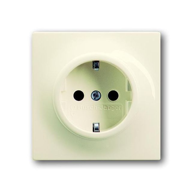 Impuls 2P+E Socket Ivory 20 EUC-72 28342