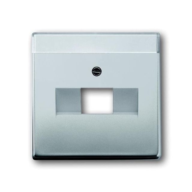 Pure Telephone Socket Plate Steel 1803-866 29792