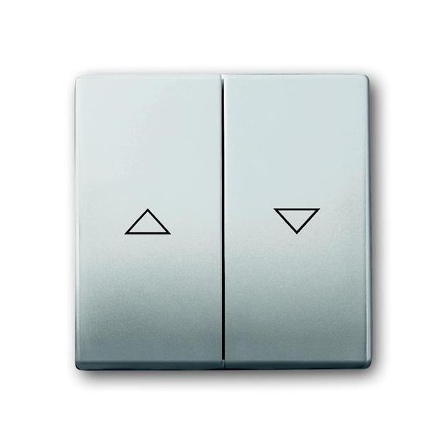 Pure Blinds Switch Plate Steel 1785 JA-866 29787