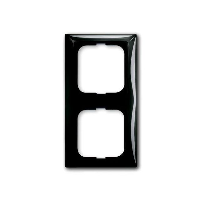 Basic55 Frame 2 Gangs Black 2512-95 49897