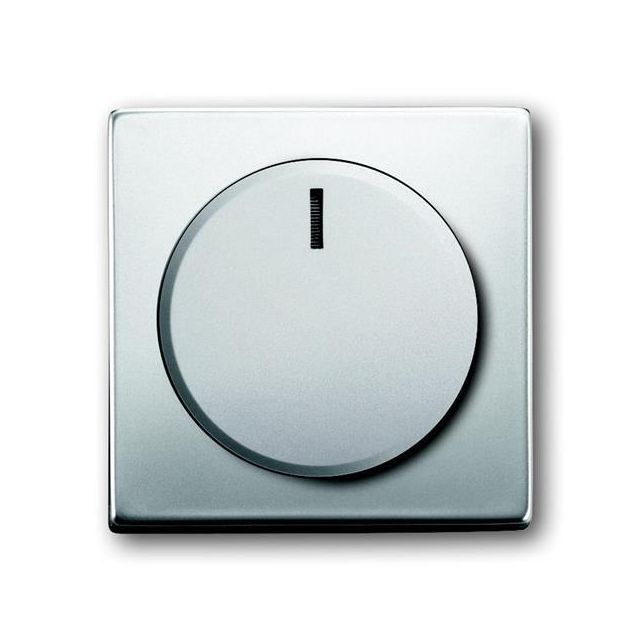 Pure Dimmer Plate Steel 6540-866 29803