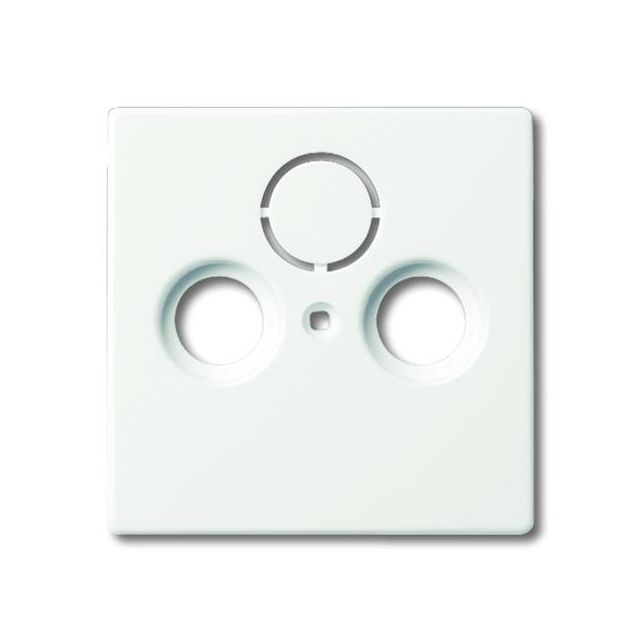 Πλακίδιο TV/RD/SAT 3 Εξόδων Λευκό 1743-884 46018