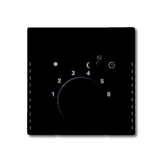 Thermostat Plate Black 1795-885 46026