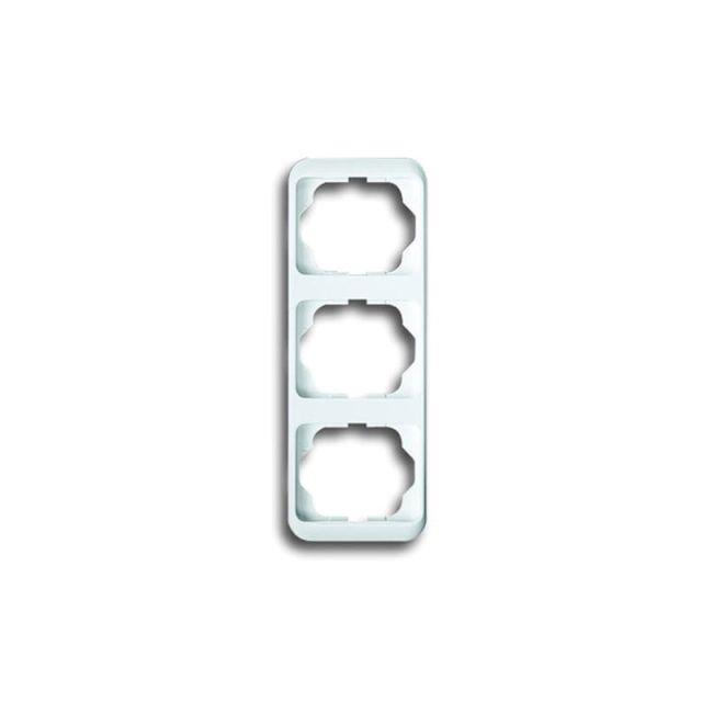 Alpha Frame 3 Gangs Vertical White 1733-24G 14220