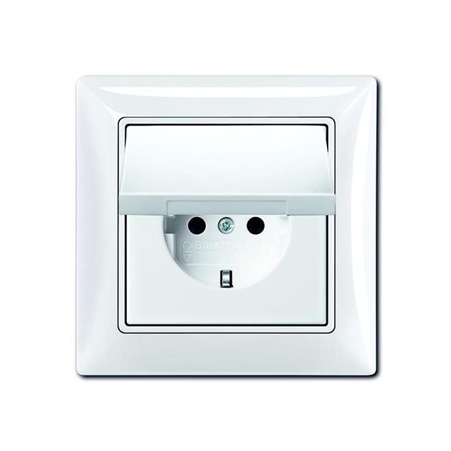 Basic55 2P+E Socket with Lid White 20 EUCKD-94 74417