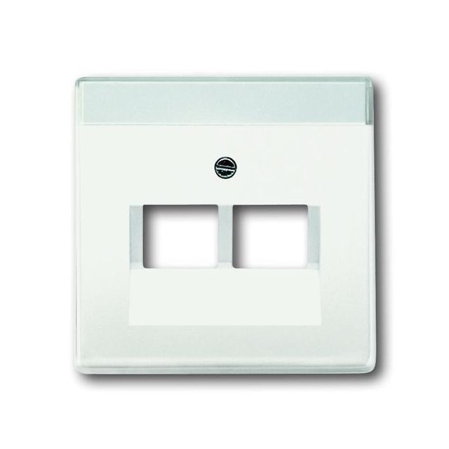 RJ45 Socket Plate White 1803-02-884 46015