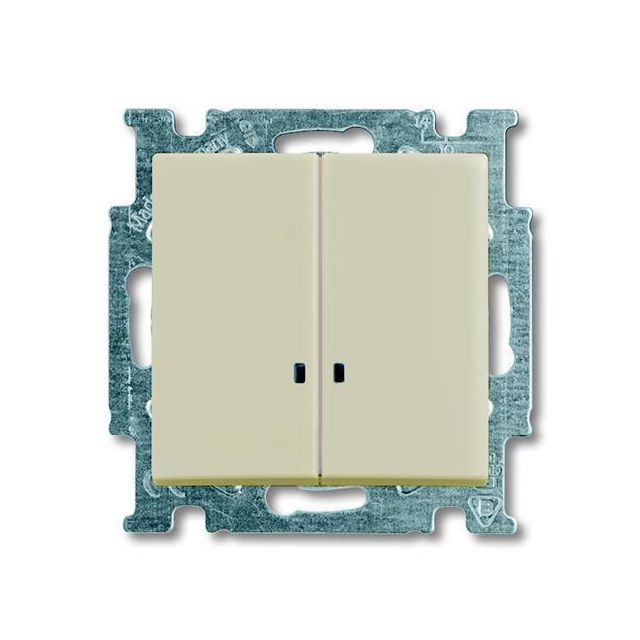 Basic55 Switch 2P with Indicator Ivory 2006/5 UCGL-92 44570