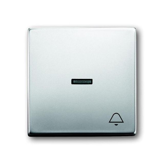 Pure Bell Push Button Plate Steel 1789 KI-866 29797